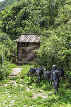 北京京西古道风景区自然风光