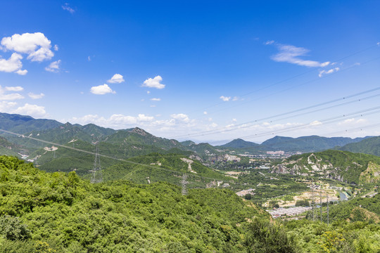 北京京西古道风景区自然风光