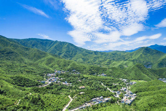 北京京西古道风景区自然风光