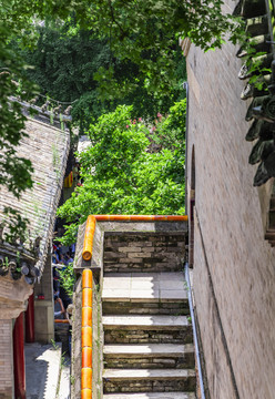 北京门头沟区潭柘寺景区风光