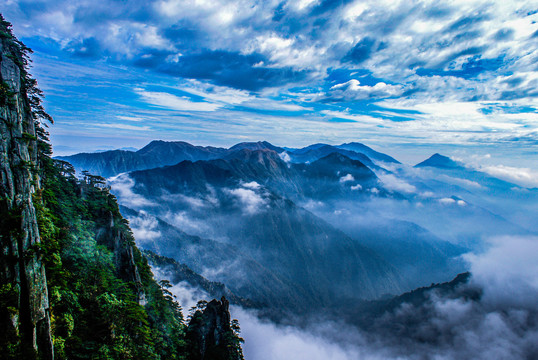 武功山羊狮慕景区