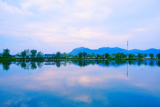 尼山圣境景观湖