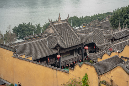 重庆湖广会馆古建筑