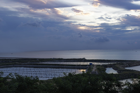 丁字湾海岸晨光