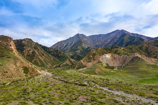 巍峨青山