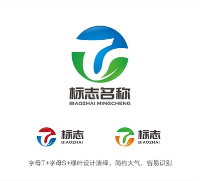 TS字母LOGO