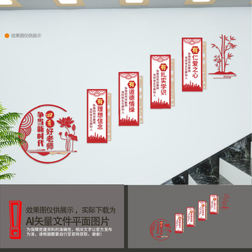 四有好老師樓梯
