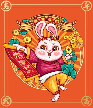 兔年插畫