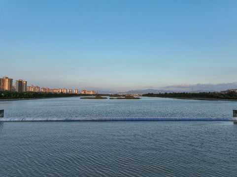 青岛城阳白沙河入海口