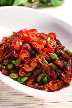 河蝦炒土豆