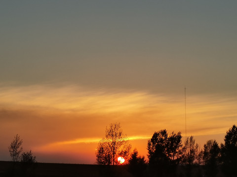 夕阳景色