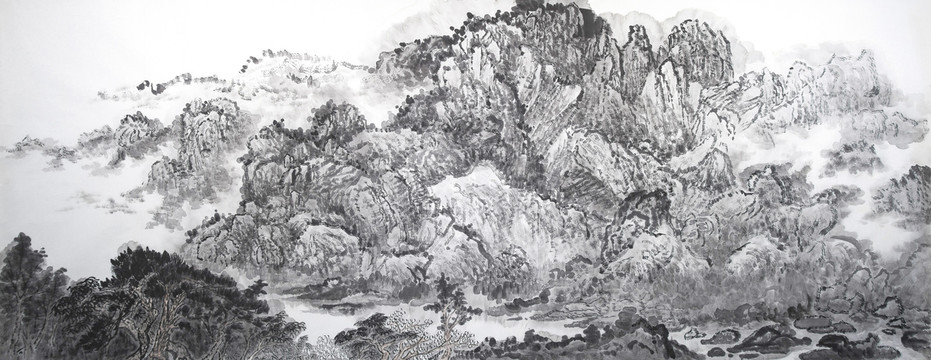 國(guó)畫山水