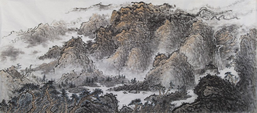 國畫山水