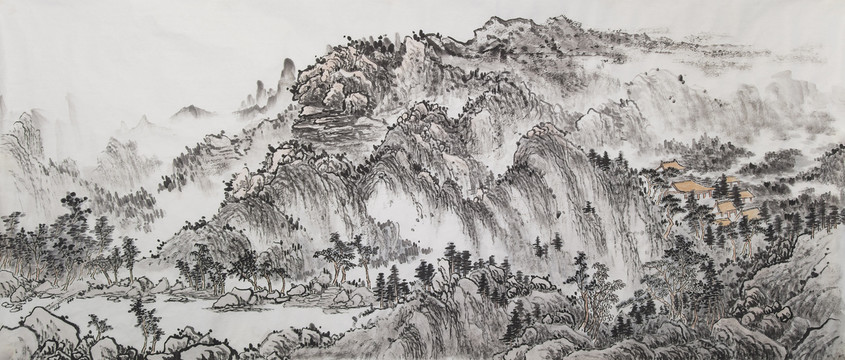 國畫山水