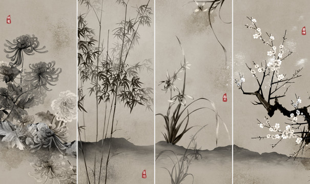梅蘭竹菊