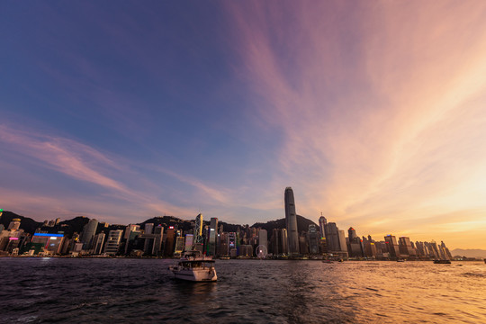 香港晚霞