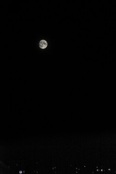 十五的月亮十六圆夜景月球中秋