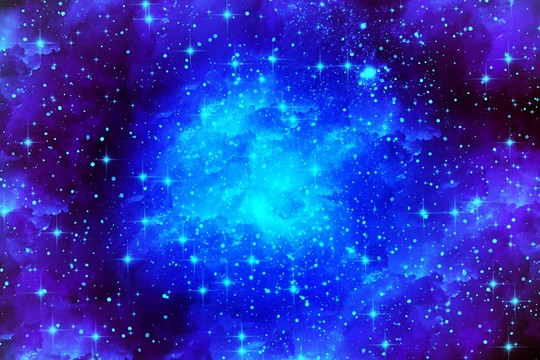 藍(lán)色星空背景