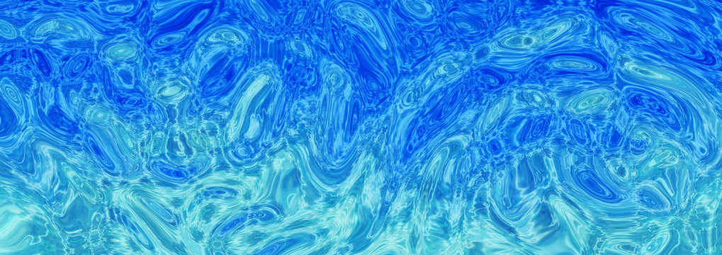 長幅波浪水紋