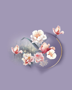 時尚花卉