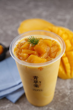 芒果椰奶汁
