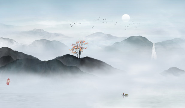 山水畫