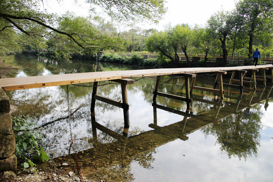 徽州小河木板桥