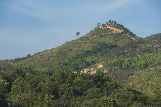 大山山峰风景