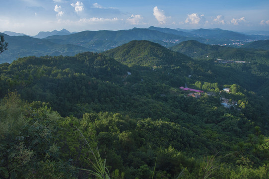 福建丘陵山区风景