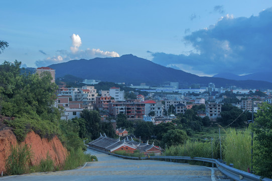 福建闽南山村风景