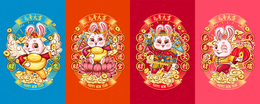 兔年插畫(huà)