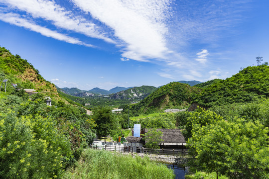 北京京西古道风景区自然风光