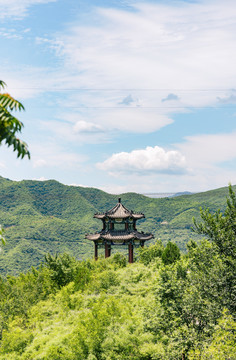 北京京西古道风景区自然风光