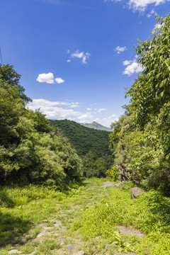 北京京西古道风景区自然风光