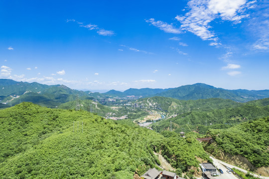 北京京西古道风景区自然风光