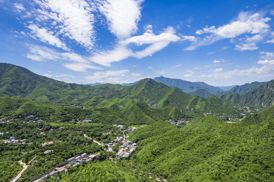 北京京西古道风景区自然风光