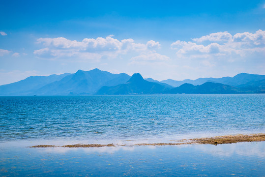 高原淡水湖