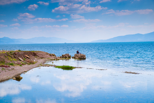 云南抚仙湖风景