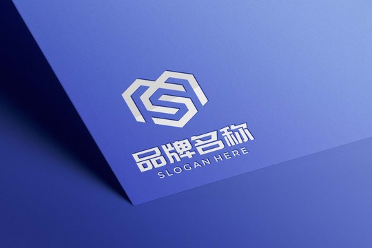 激凸logo样机