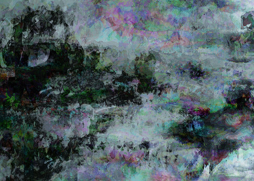 水墨紋大理石