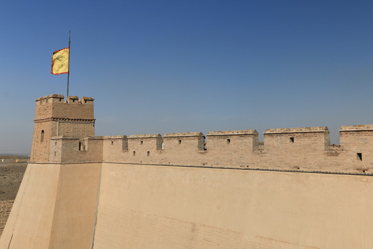 嘉峪关西城墙