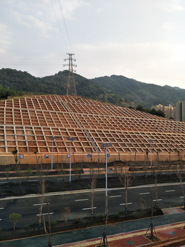 山区道路护坡