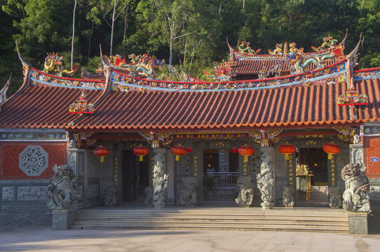 部岩功德院建筑风景