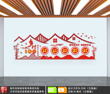 鄉(xiāng)村振興戰(zhàn)略文化墻