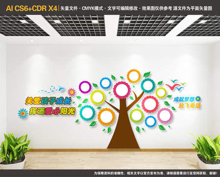 幼兒園文化墻照片墻