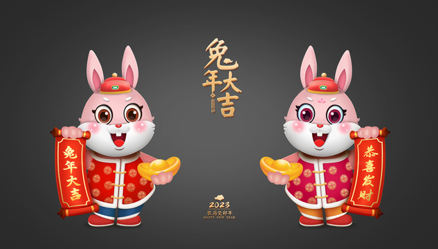兔年卡通