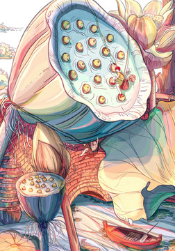 采蓮的人