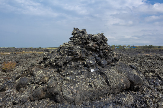 五大连池风景区火山喷气碟