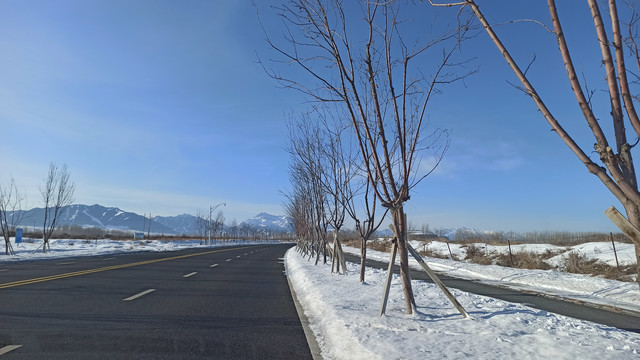 雪地公路