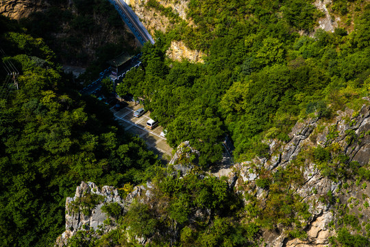 北京圣莲山风光